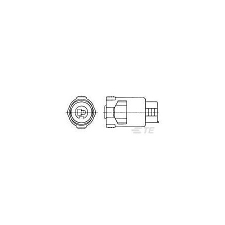 Te Connectivity ECONOSEAL-J CONN PLUG 3P 172201-1